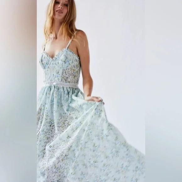 For Love And Lemons Cecelia Maxi Dress - Picture 1 of 5